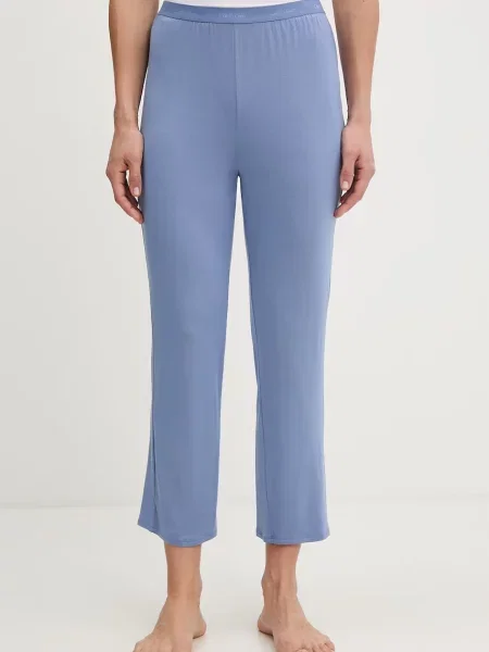 Calvin Klein Underwear spodnie piżamowe z modalu niebieskie