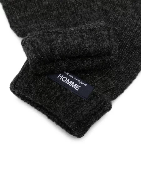 Rukavice Comme Des Garçons Homme s autogramom siva