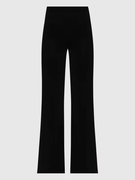 Расклешенные брюки Twinset черные