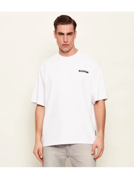 Baron Filou Tricou SUMMER ESSENTIALS | Oversize fit alb