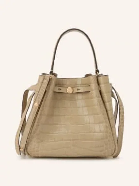 Tory Burch Torebka Typu Worek Romy beige beżowa