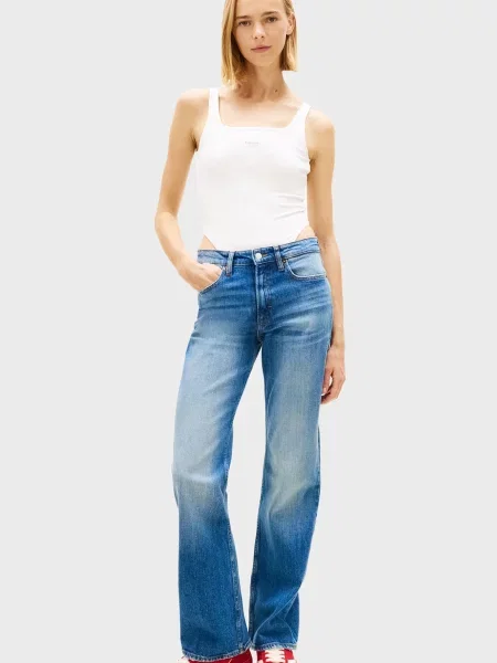 Боді Tommy Jeans біле