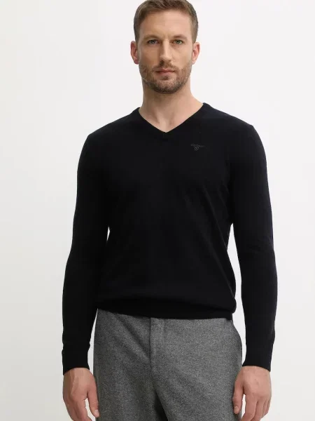 Volnen pulover Barbour mornarsko modra