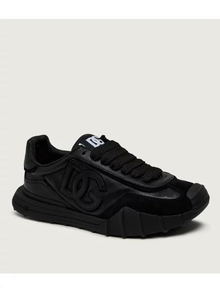 Dolce & Gabbana Teniși din piele negru