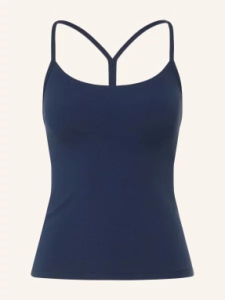 Top Lululemon bez rękawów granatowy