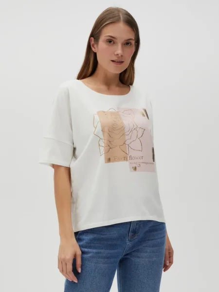 Tricou Marisse alb