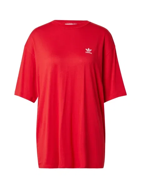 Тениска adidas Originals Trefoil Tee червено