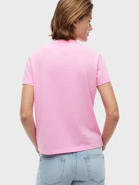 Футболка Tommy Jeans рожева