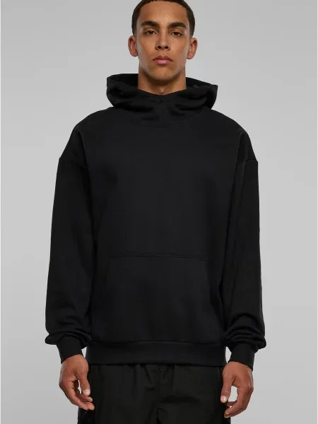 Суичър с качулка Urban Classics черно