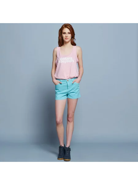 Шорты Lacoste голубые