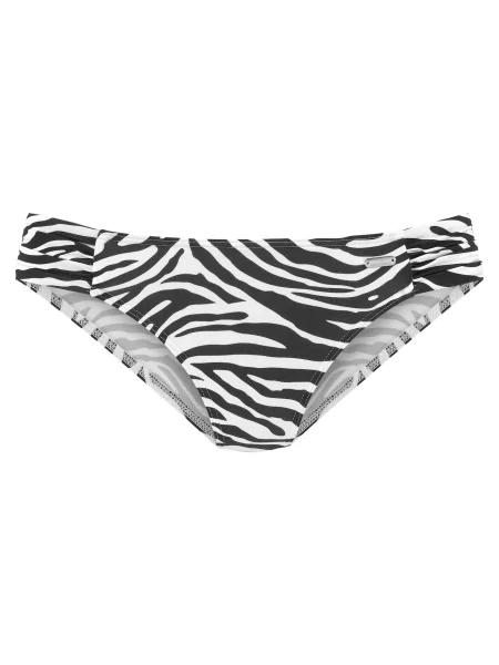 VENICE BEACH Slip costum de baie negru alb