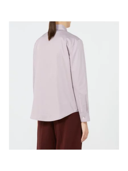 Koszula Max Mara fioletowa