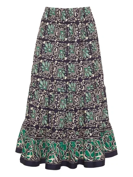 Fusta plisata Cara Cara plisată albastru