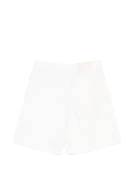 Rövidnadrág Maison Kitsuné 5 zsebbel fehér