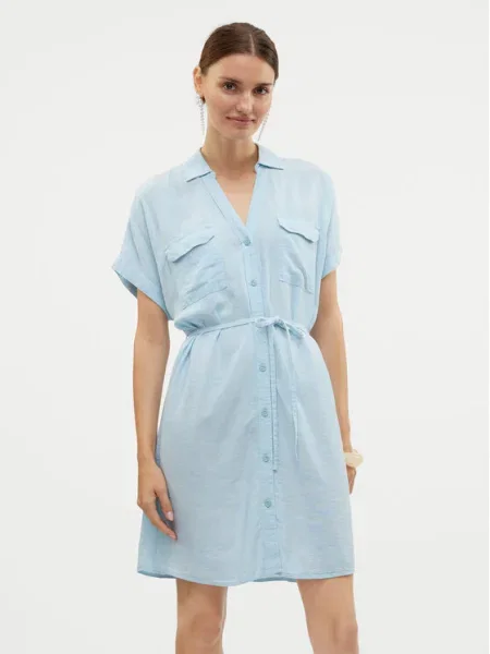 Vero Moda Rochie de vară Linn celest albastru