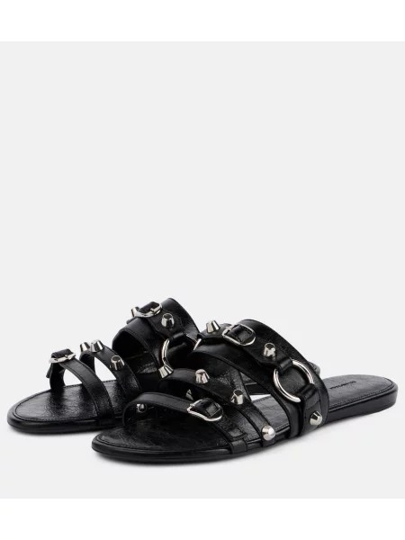 Sandale Balenciaga din piele negru