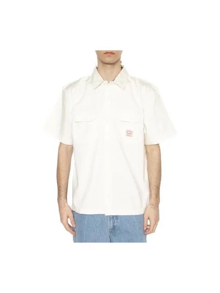 Levi's Koszule Mężczyzna M SS Dalton Worker WW biały