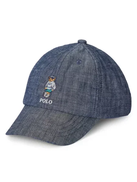 Czapka z daszkiem Polo Ralph Lauren niebieska