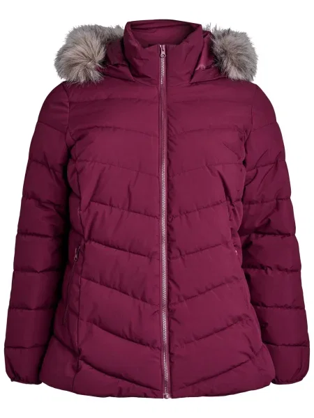 Zizzi Geacă de iarnă Cajulia vin roșu