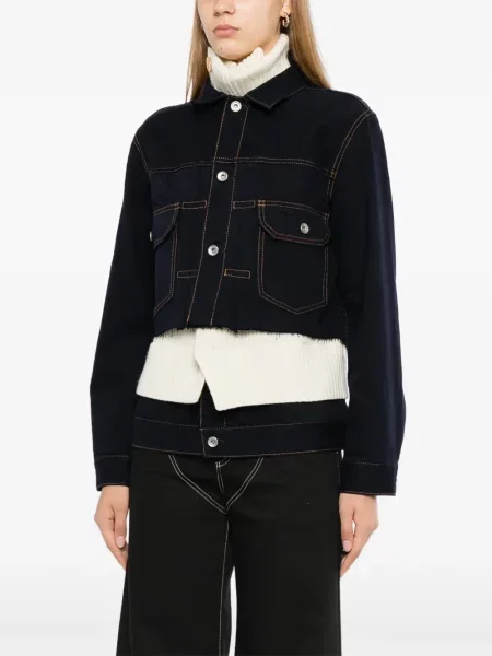 Geacă de blugi Sacai albastru