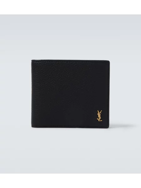 Portofel Saint Laurent din piele negru