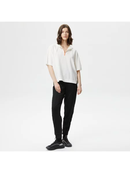 Lacoste Active Spodnie Dresowe Z Nadrukiem czarne