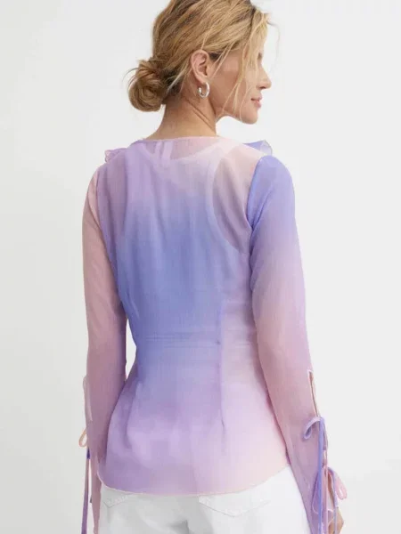 Блузка Résumé AishaRS Blouse візерунок фіолетовий