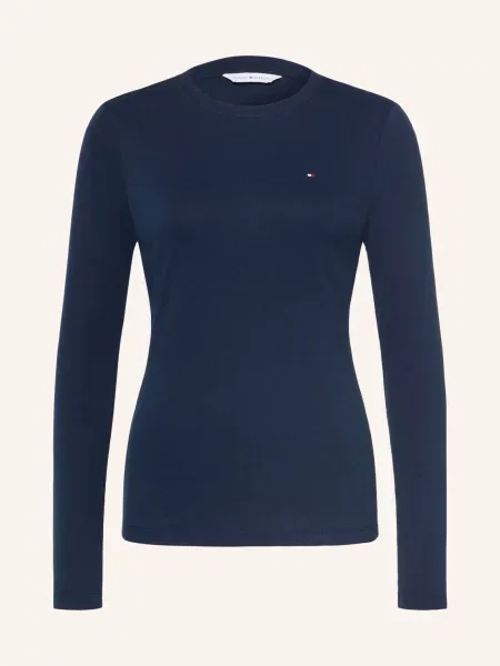 Tommy Hilfiger Tričko S Dlouhým Rukávem tmavě modrá