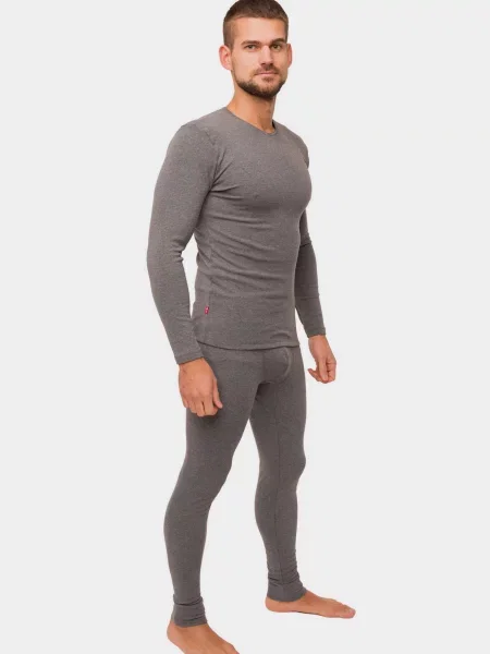 Наталюкс Термобелье Мужское серый