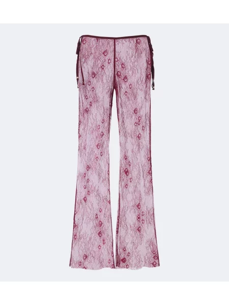 Pantaloni Bananhot din dantelă