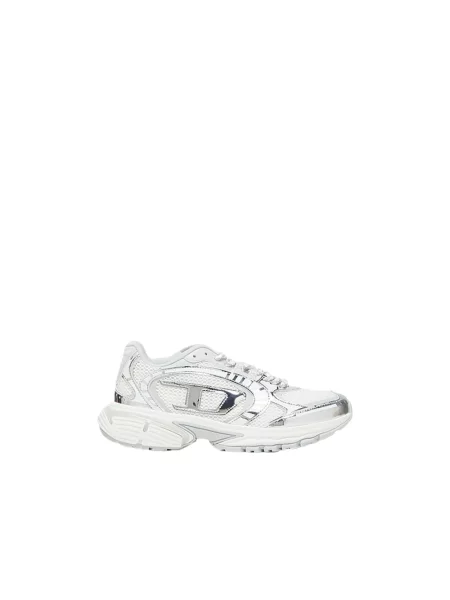 Sneakersy Diesel z siateczką szare