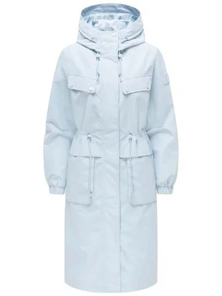 NAVAHOO Palton de primăvară-toamnă Kirschwind pastel albastru
