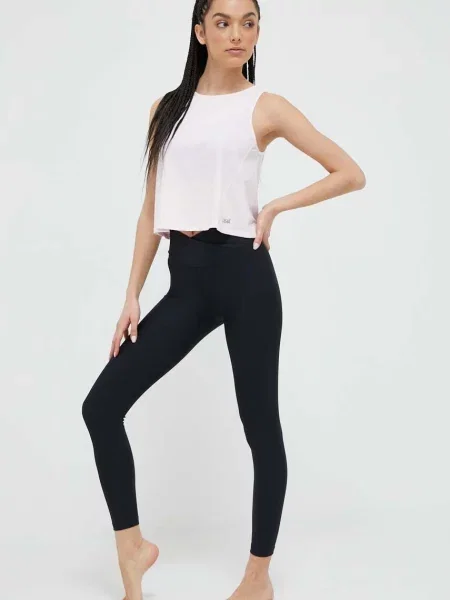 Однотонные леггинсы Casall черные