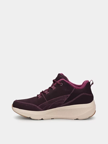 Кожаные кроссовки Skechers красные