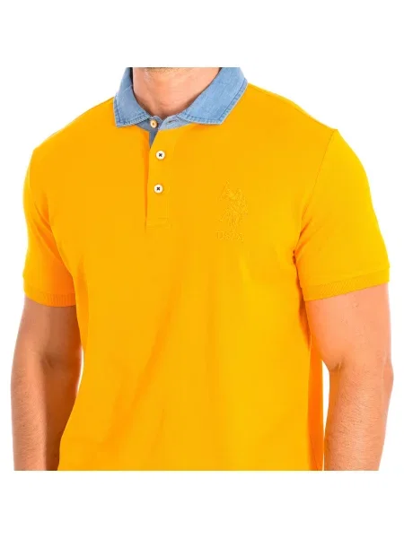 Tricou polo U.s. Polo Assn. galben