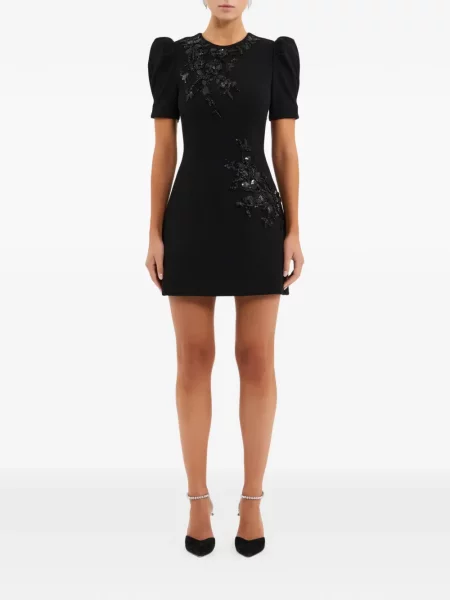 Mini rochie mini Rebecca Vallance de costum mini negru