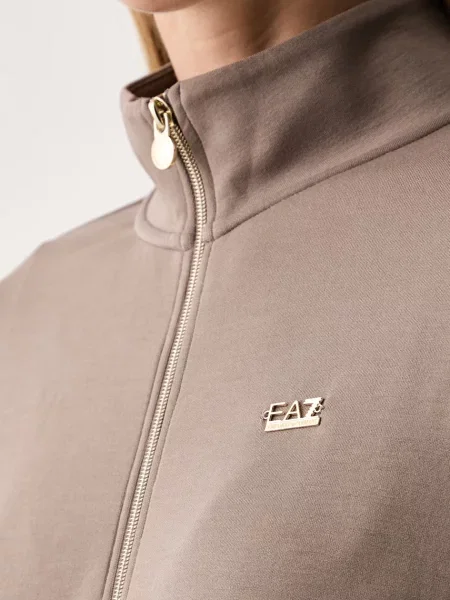 Emporio Armani melegítőfelső női modállal barna