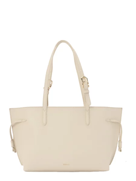 Shopper kabelka Furla béžová