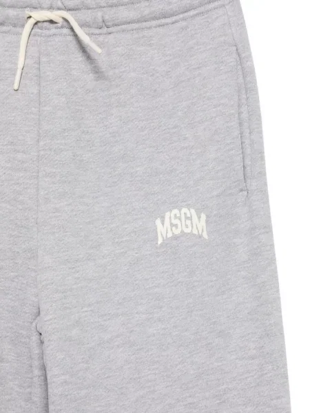 Dětské kalhoty Msgm šedé
