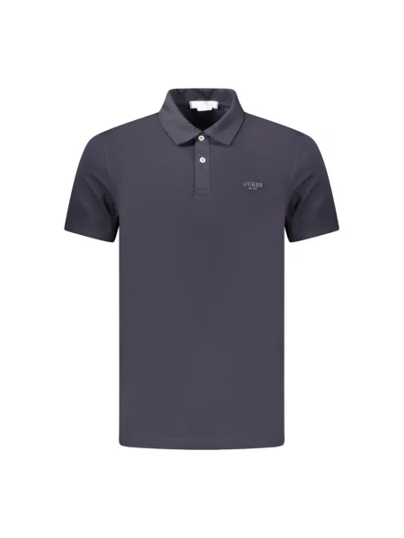 Koszulka polo Guess niebieska
