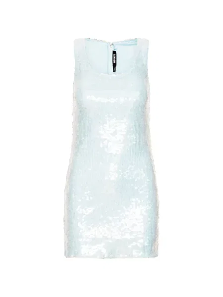 Rochie mini Rotate Birger Christensen cu paiete de costum mini albastru