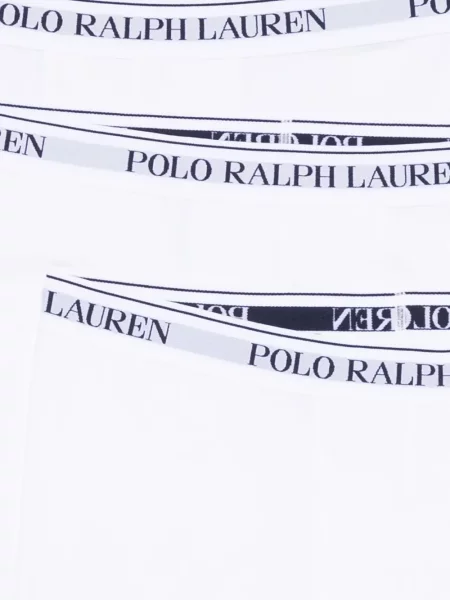 Боксерки Polo Ralph Lauren от рипсено кадифе бяло