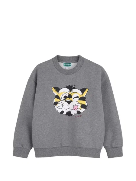 Sweter dziecięcy Kenzo szary