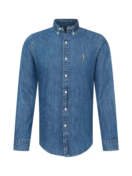 Polo Ralph Lauren Cămașă Core Replen Bleumarin albastru