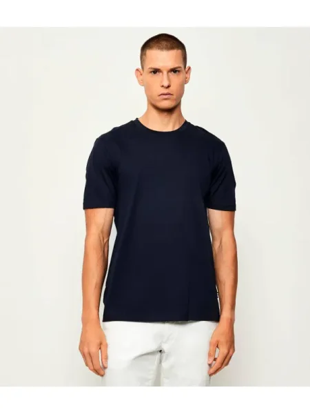 Boss Póló Tessler Sötétkék Slim Fit fekete