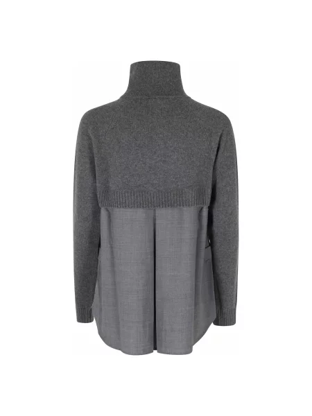 Sweter Semicouture szary
