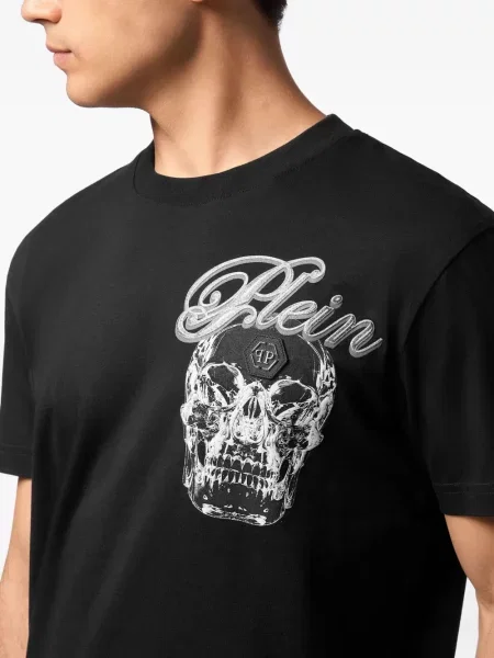Μπλούζα Philipp Plein μαύρο