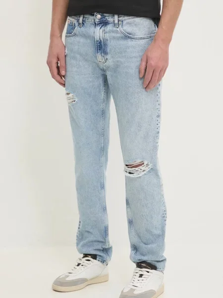 Džíny Calvin Klein Jeans modrá