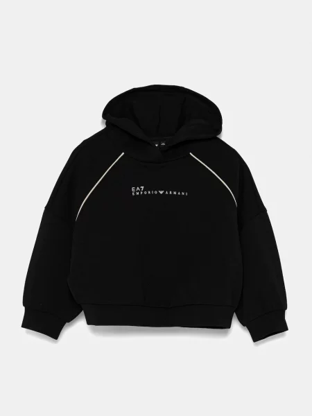 Emporio Armani Dětská mikina černá