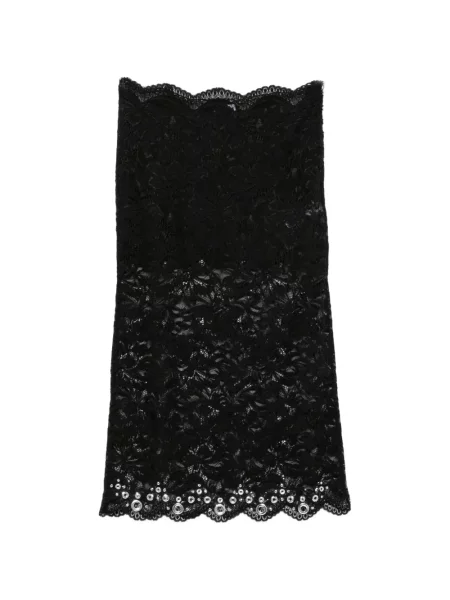 Fustă Rabanne din dantelă negru